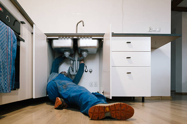 Professional Plumbing technician working in River Rouge, MI